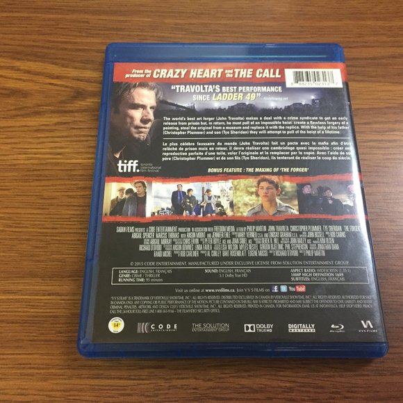 The Forger Blu ray - Picture 2 of 4